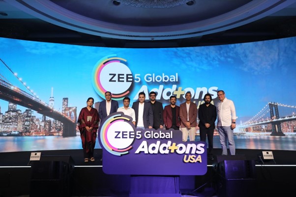ZEE5 Add-Ons' US Launch